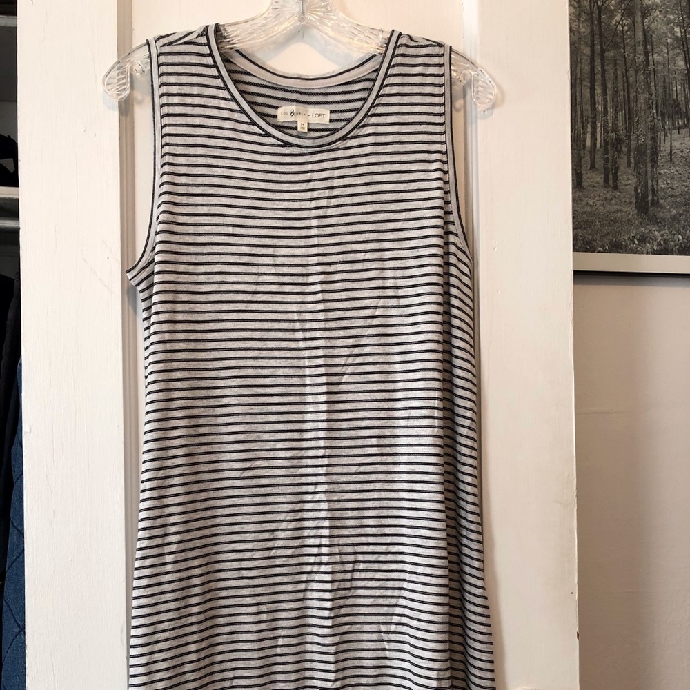 Lou & Grey Jersey Knit Shirtdress